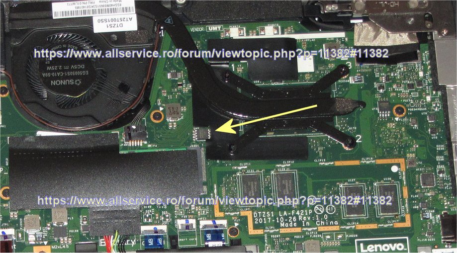 How To Flash The Eeprom Chip On My Lenovo Thinkpad T470s